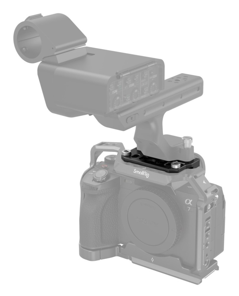 Adapterplatte für Sony FX3 XLR-Griff