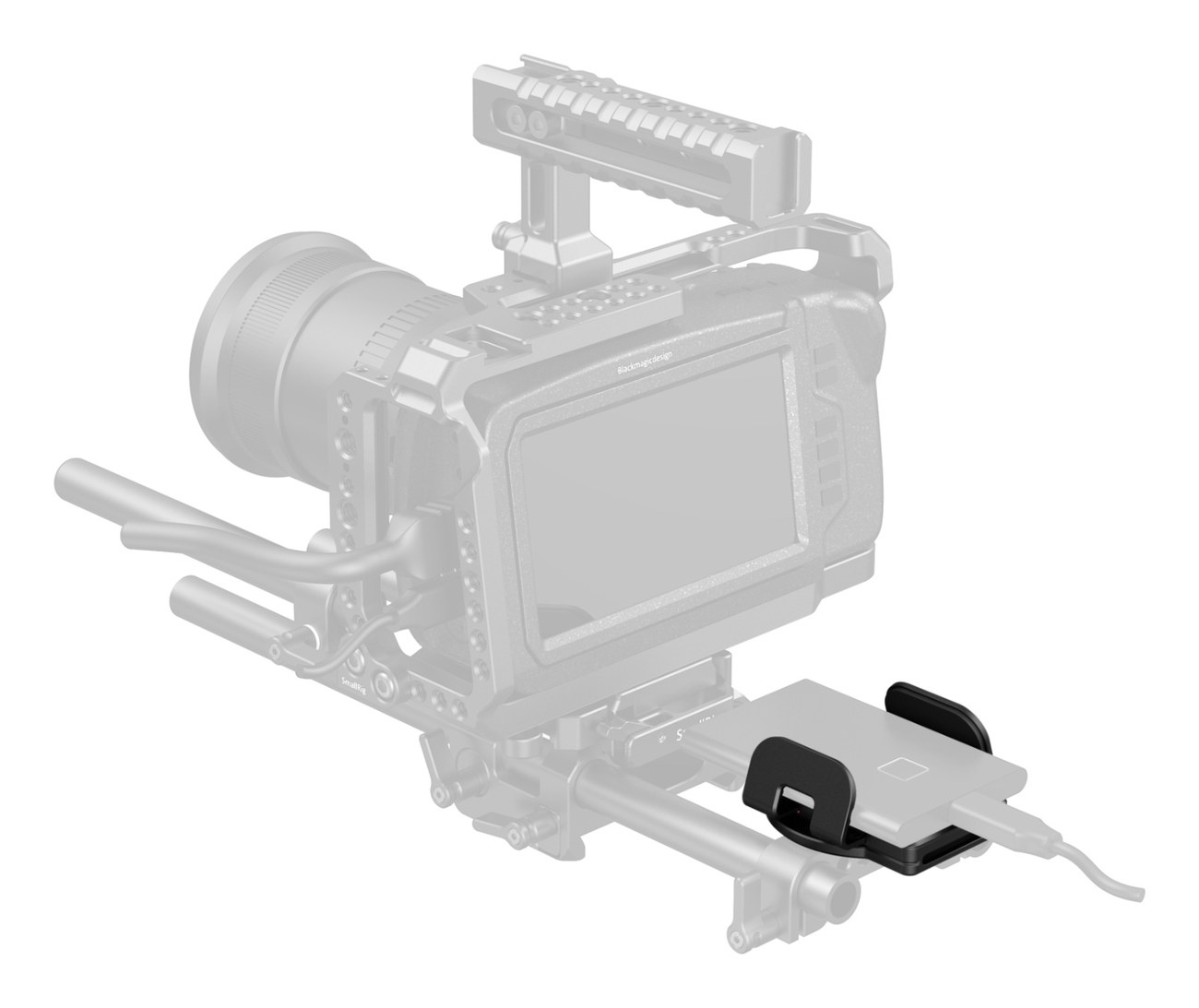 Mounting Clamp for External SSD