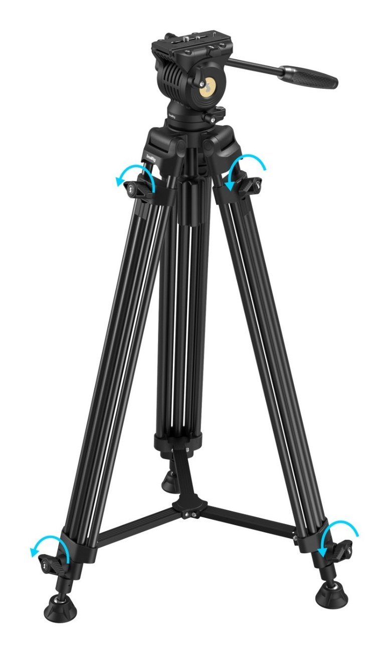 AD14 Heavy-Duty Aluminum Alloy Tripod