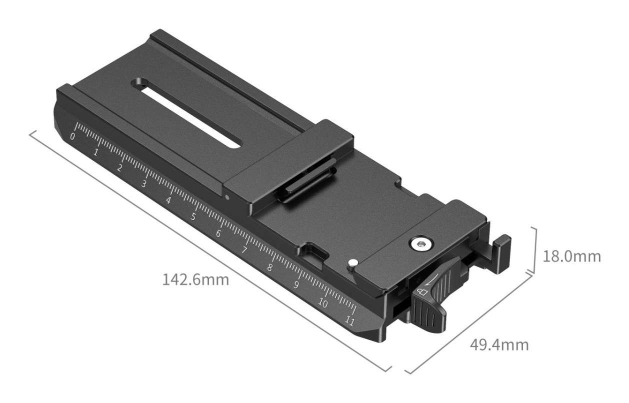 Quick Release Mount Plate with Manfrotto-to-Arca Type Plate for DJI RS