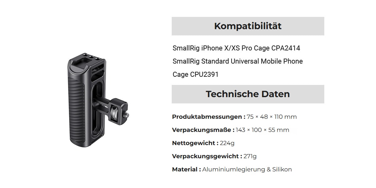 SmallRig HSS2424