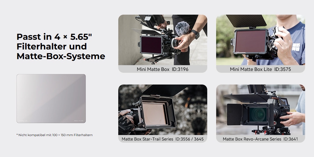 SmallRig 4x5.65 ND1.2 Filter 3589