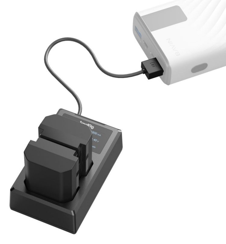 SmallRig NP-FZ100 Camera Battery and Charger Kit 3824B – Unterwegs an der Powerbank