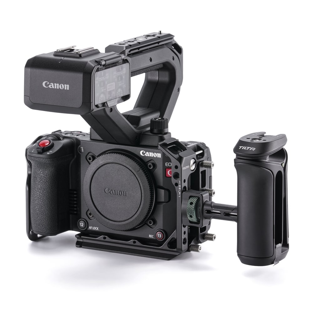 Die Tilta-Reihe für Canon C50: Cage, Base Kit, Power Kit und Pro Kit