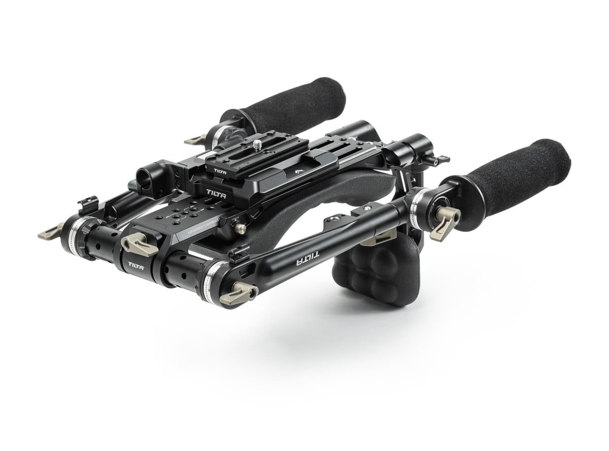 Rods hinten und Gegengewichte