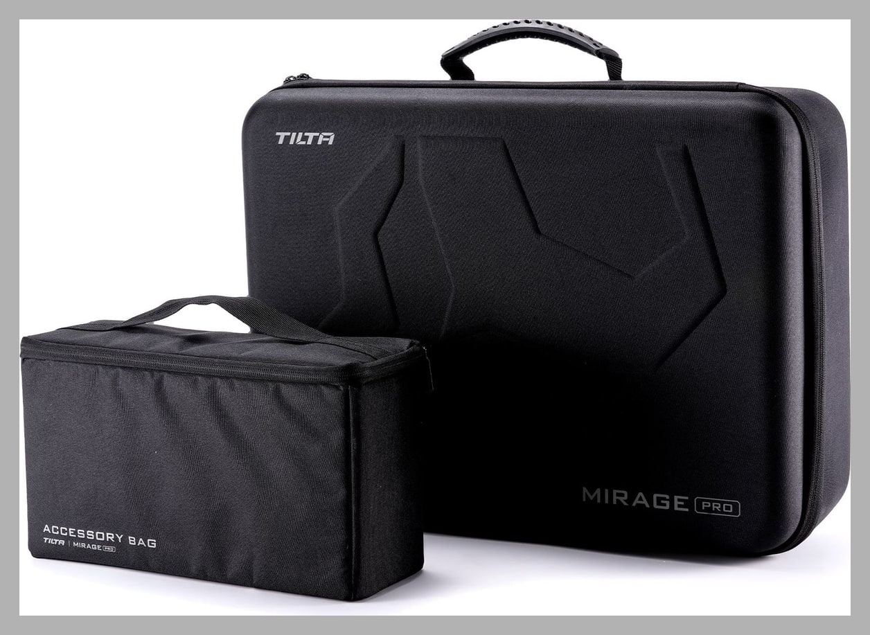 Eine Tasche, aus der heraus gearbeitet wird