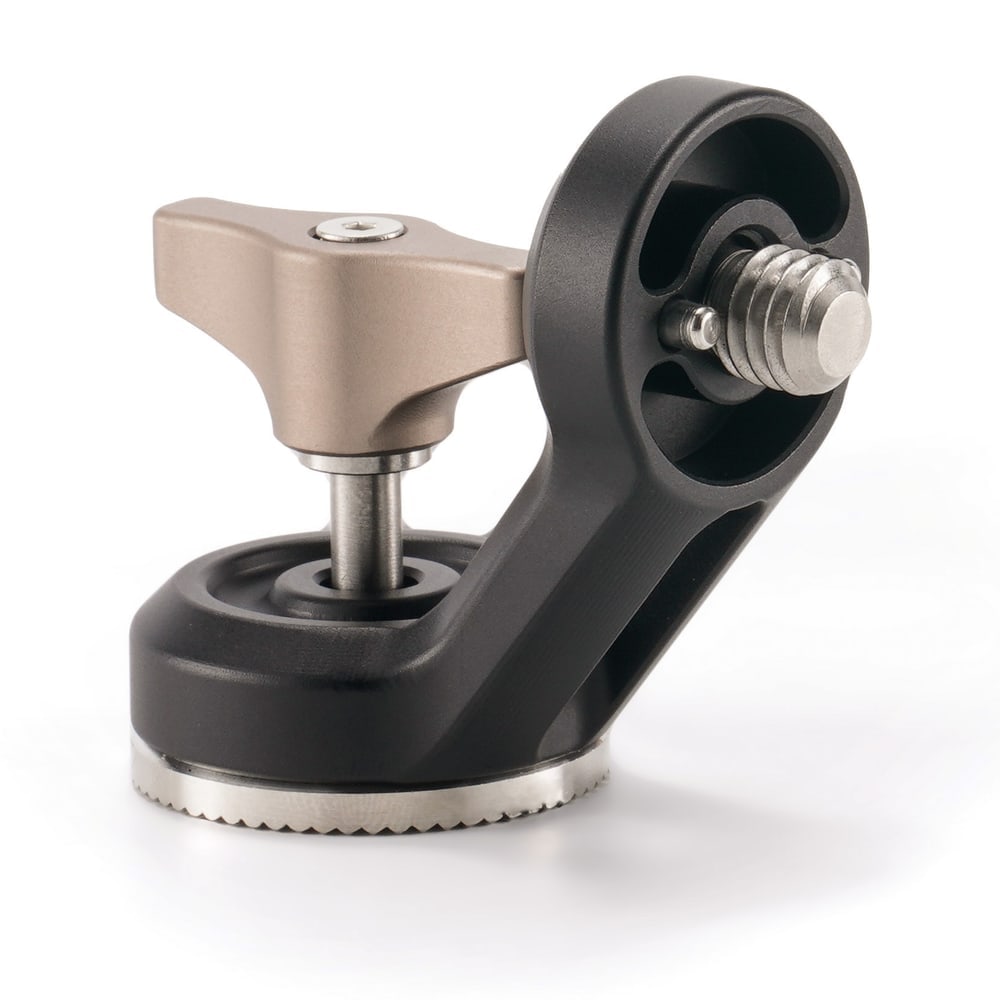 Handgriff an die ARRI-Rosette, ein Adapter für links und rechts