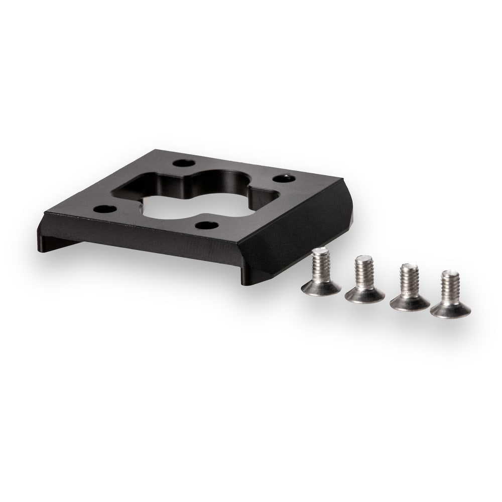 Manfrotto-Profil unter dem Cage