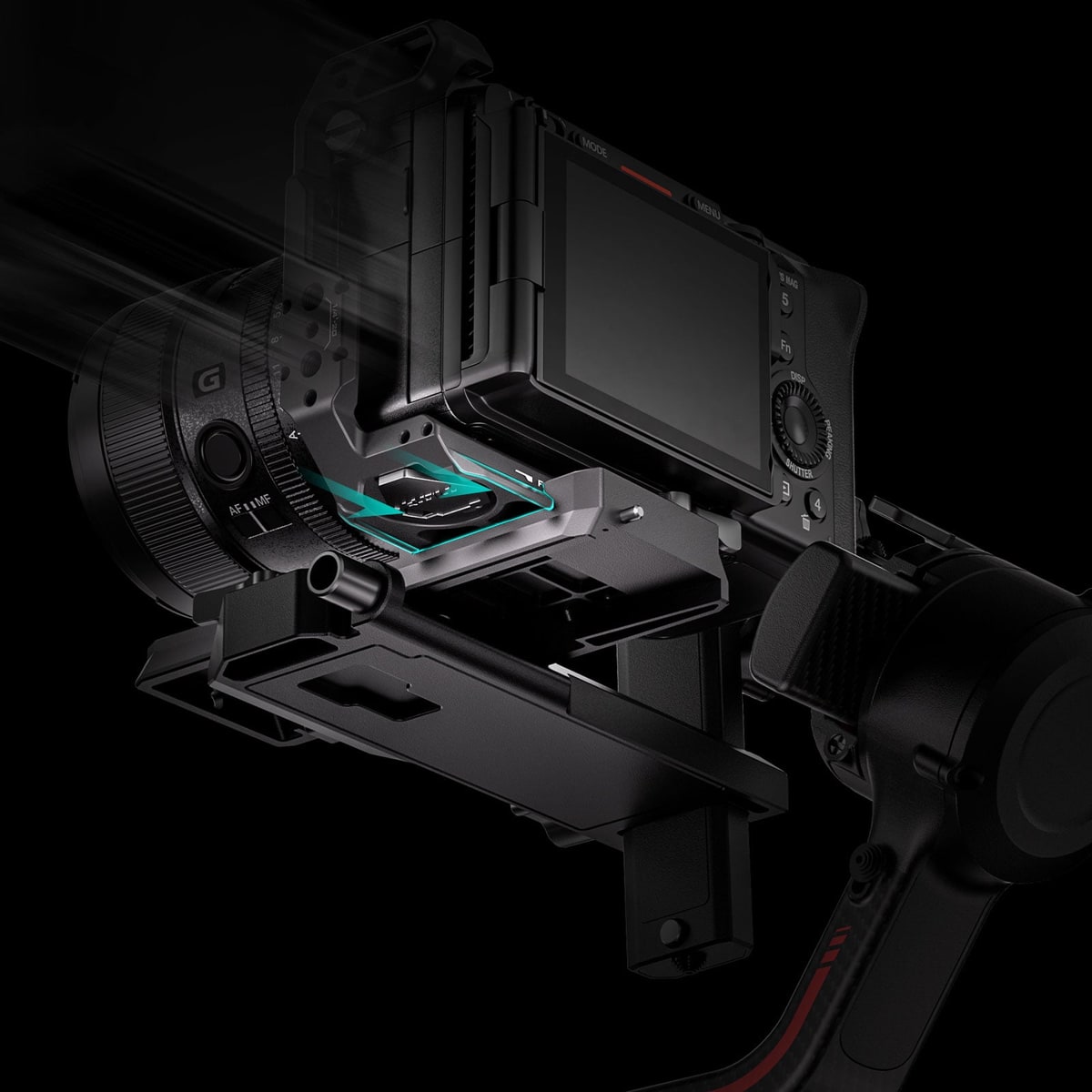 Arca-Swiss unten — Wechsel auf Stativ und Gimbal