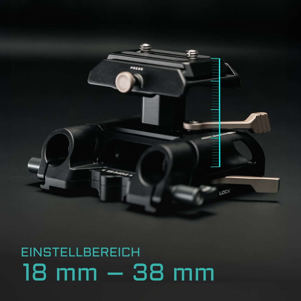 Objektivachse auf 85-mm-Standard