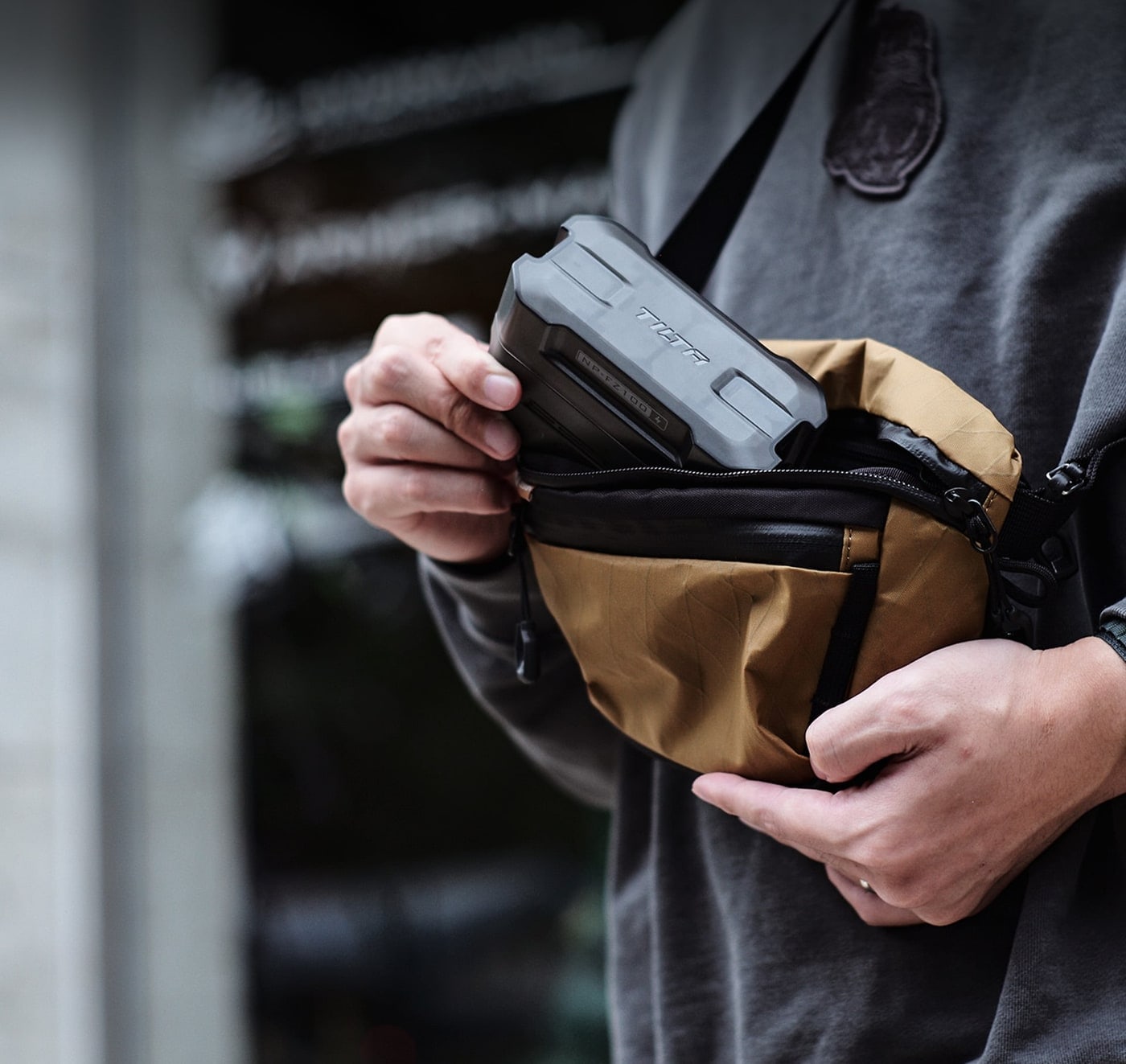 Wiegt 176 g und passt in die Tasche