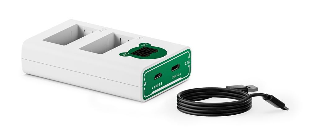 Lädt an jeder USB-Quelle