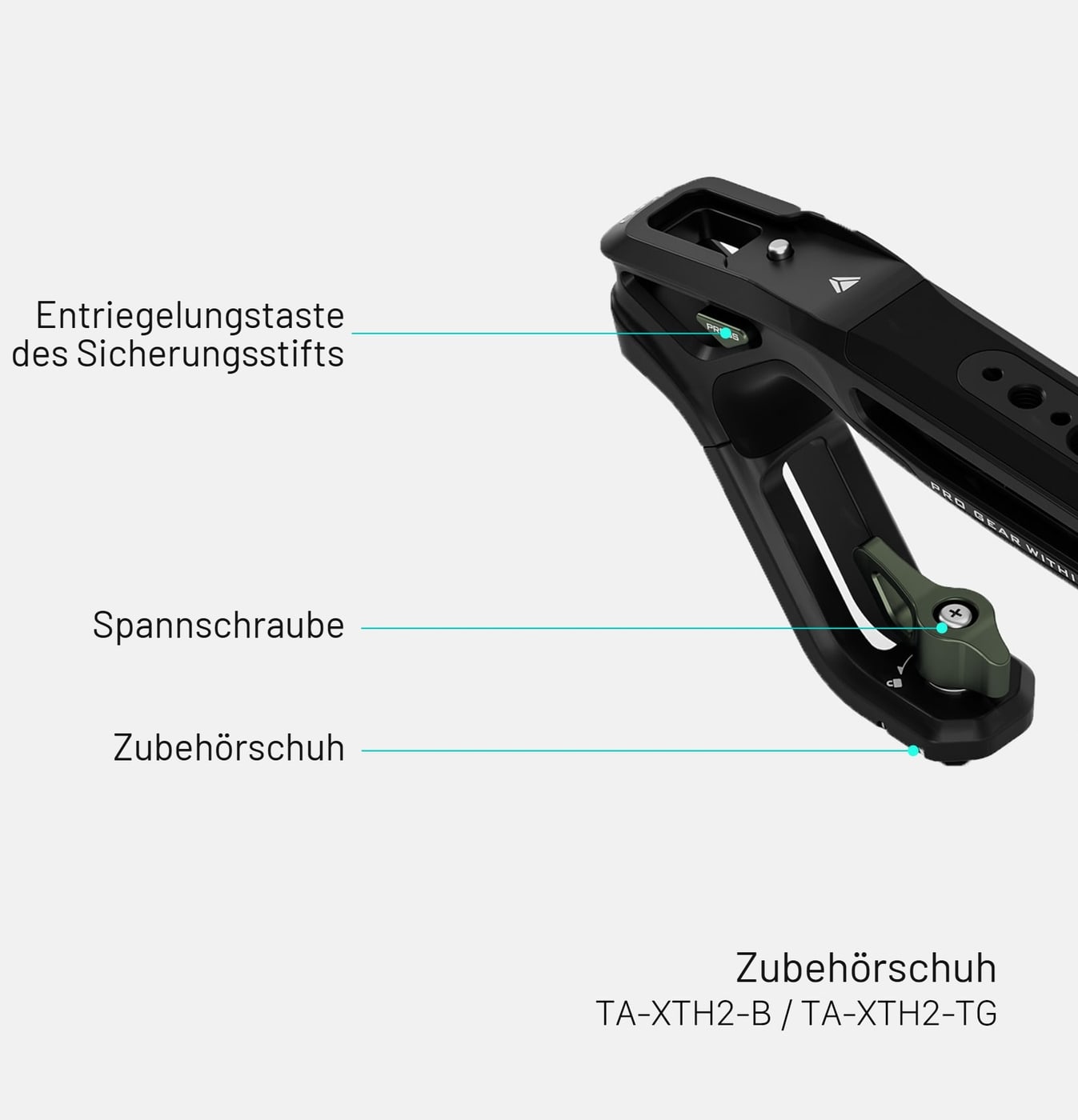 TA-XTH2-B — Zubehörschuh