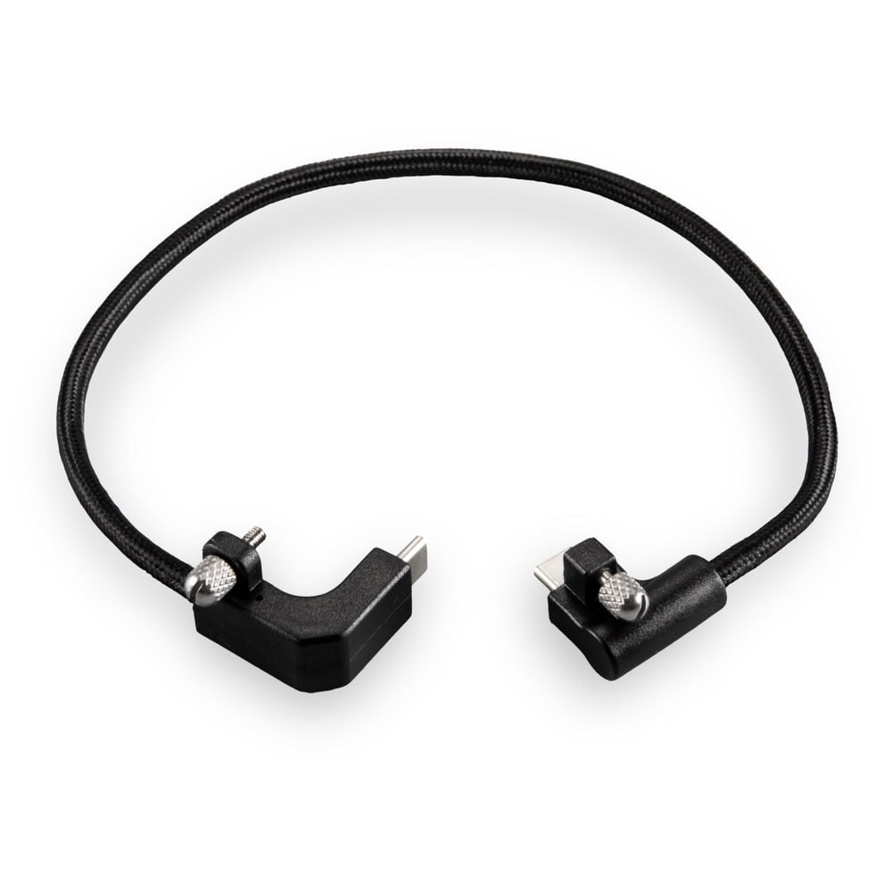 Abgewinkelte Stecker an beiden Enden
