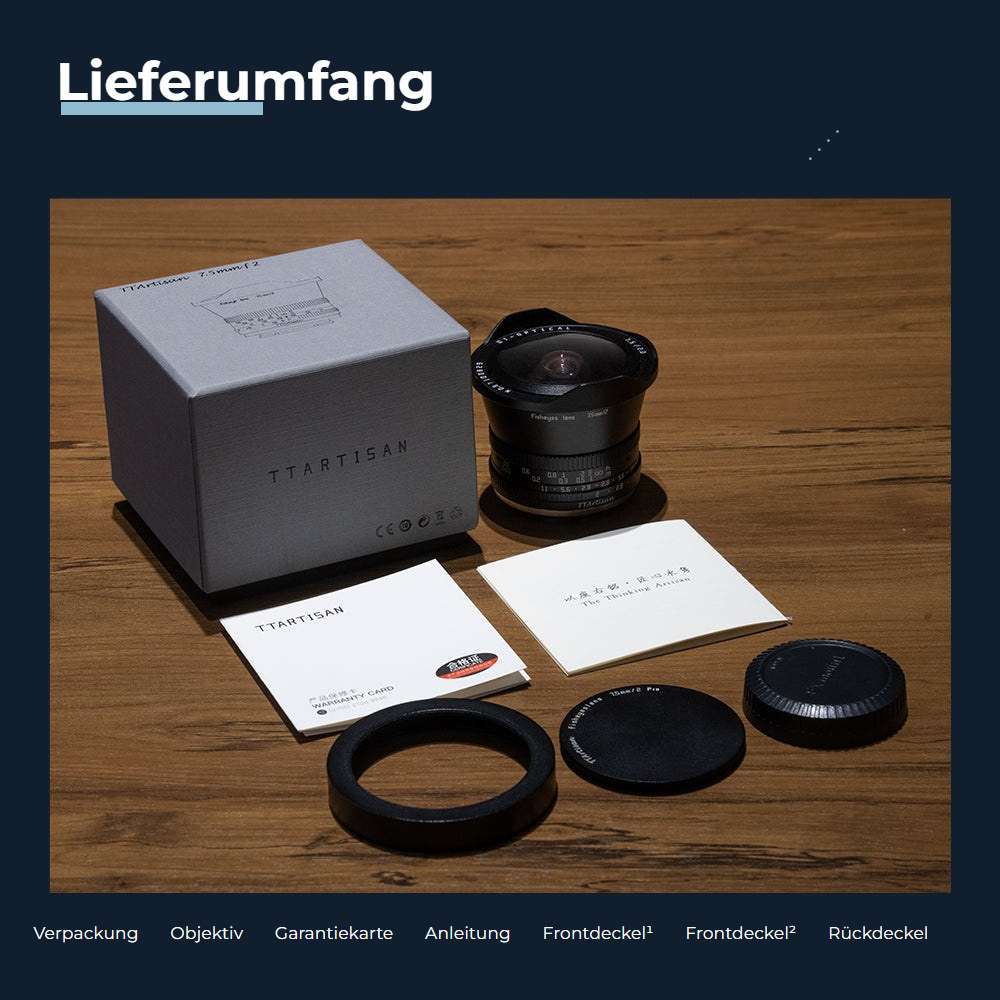 TTArtisan APS-C 7.5mm F2