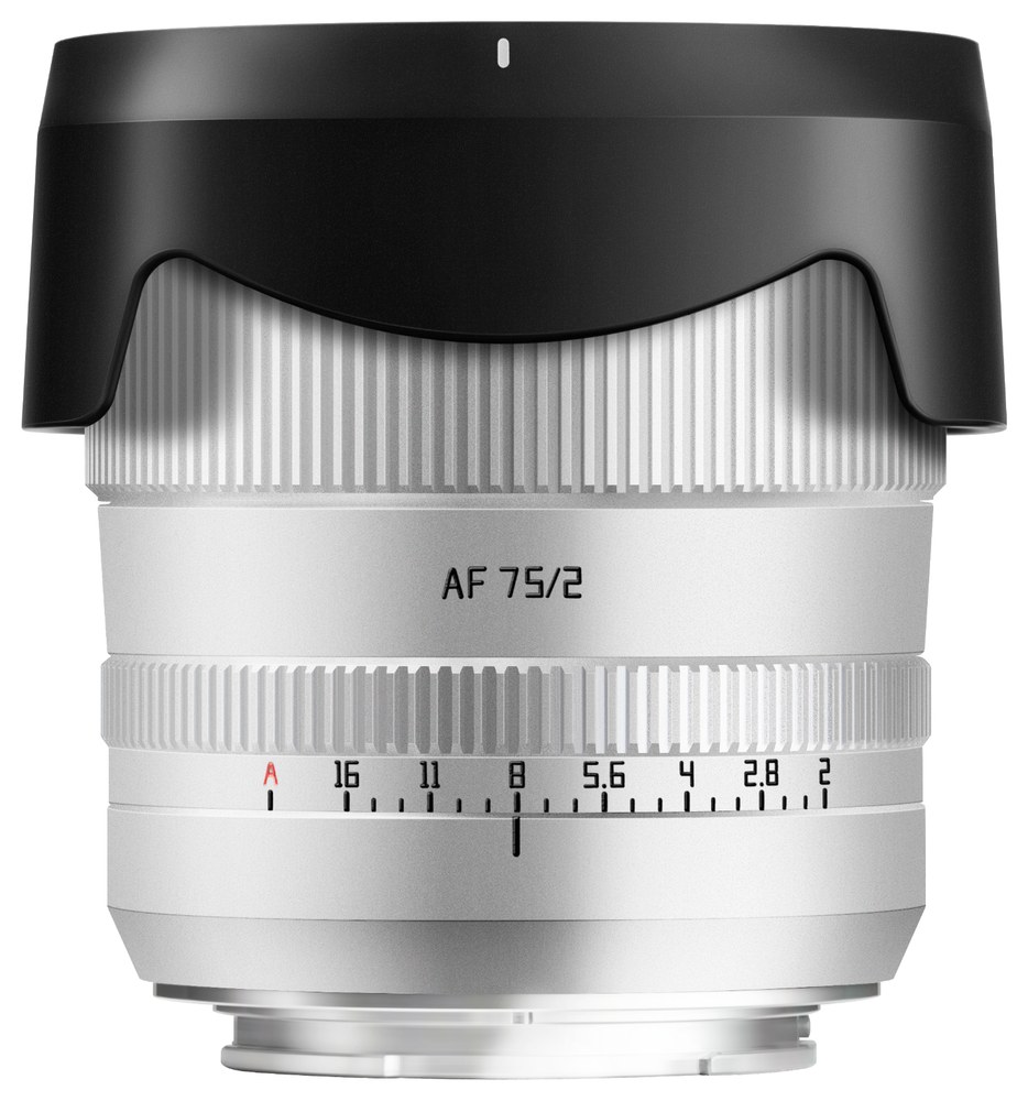TTArtisan AF 75mm F2 – Metallgehäuse und Gegenlichtblende