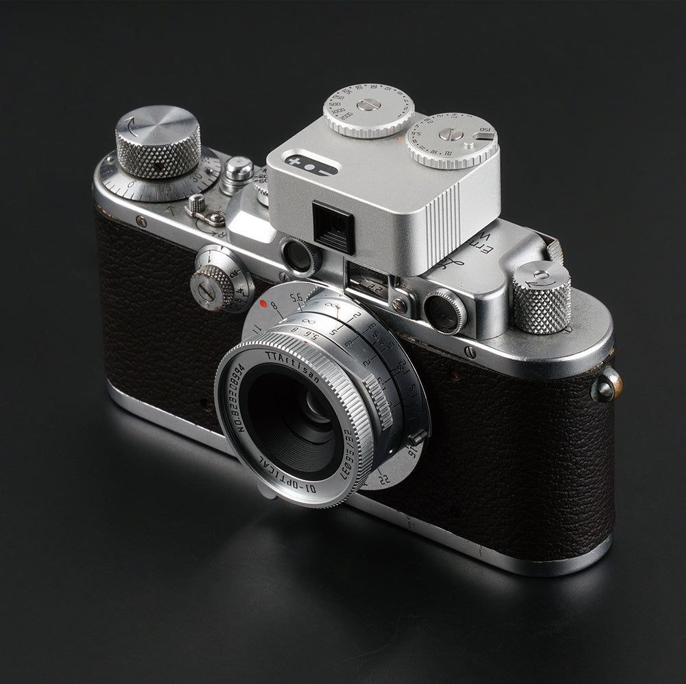 TTArtisan Light Meter II – Auf dem Cold Shoe der Kamera