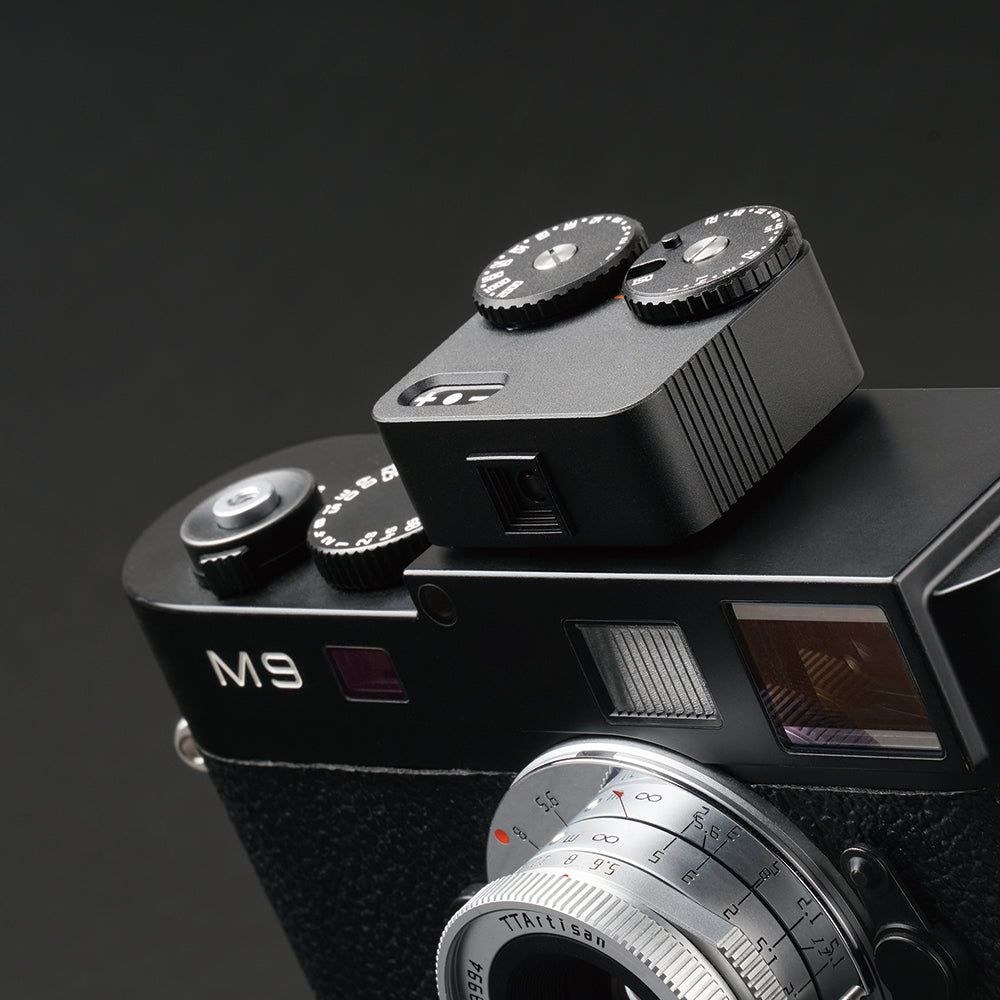 TTArtisan Light Meter II – Auf dem Cold Shoe der Kamera