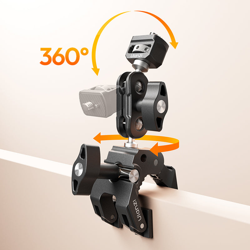 Ulanzi CO78 Super Clamp Kit – Magic arm s dvojitou kulovou hlavou