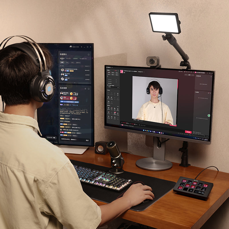 Ulanzi D200H Deck Dock – Ovládání streamu a scén