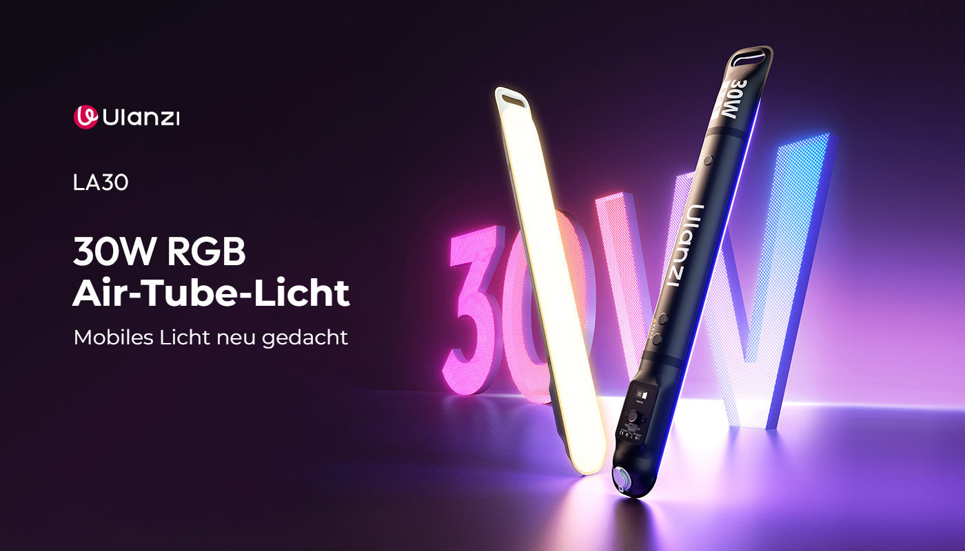 Ulanzi LA30 nafukovací RGB trubicové světlo
