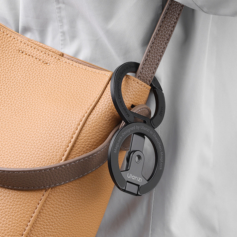 Ulanzi MA02 MagLock Dual magnetický stojánek na telefon – Sklopný háček pro tašku a opasek