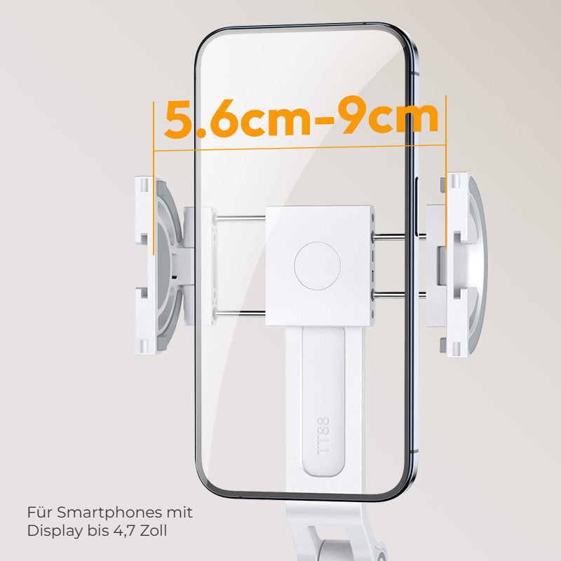 Ulanzi TT88 selfie tyč overhead – Univerzální svorka pro běžné telefony
