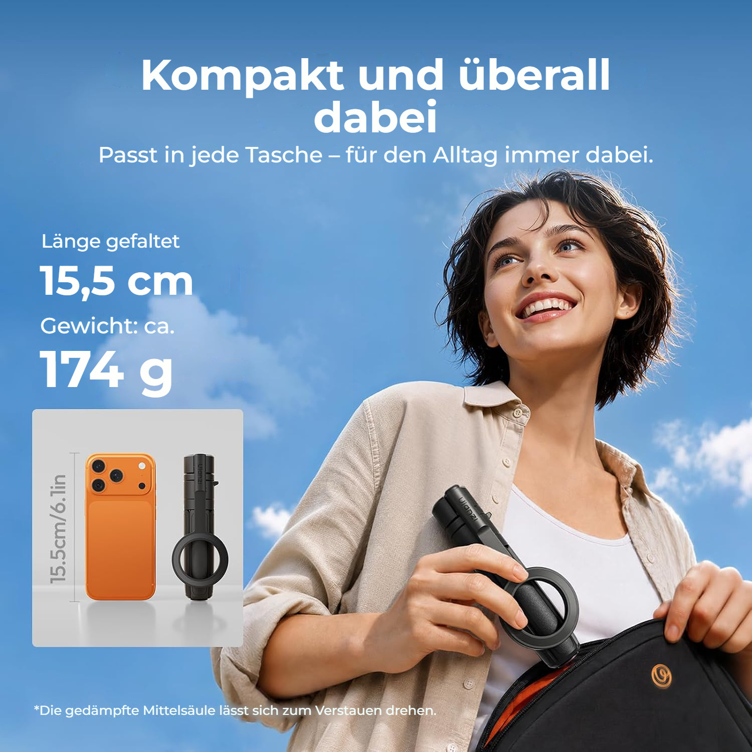 Ulanzi MT18 MagSafe – Kompaktní do kapsy