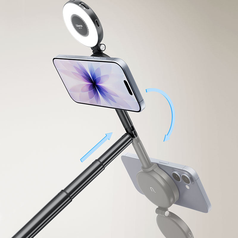 Ulanzi MT71 magnetická selfie tyč – Náklon hlavy až 180°