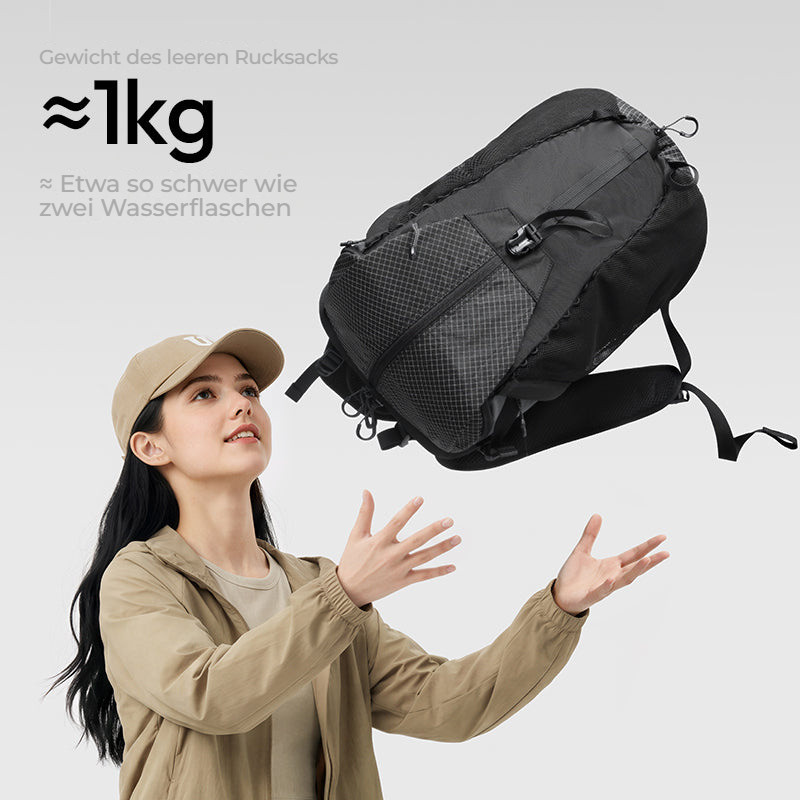 Ulanzi TP01 Travel Photography Backpack 25L – Samotný batoh váží asi 1 kg