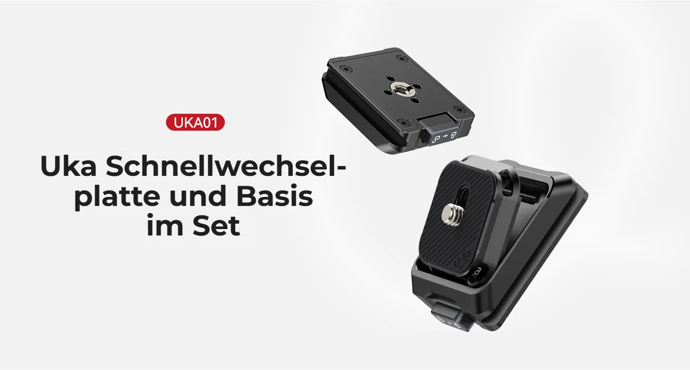 Ulanzi Uka Quick Release Plate and Base Kit