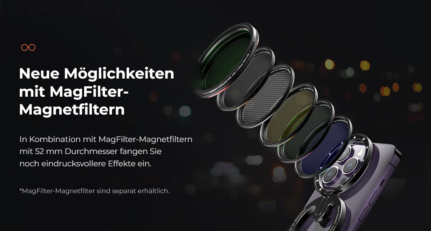 Ulanzi 52mm MagFilter adaptér – Magnetické filtry MagFilter otevírají nové možnosti