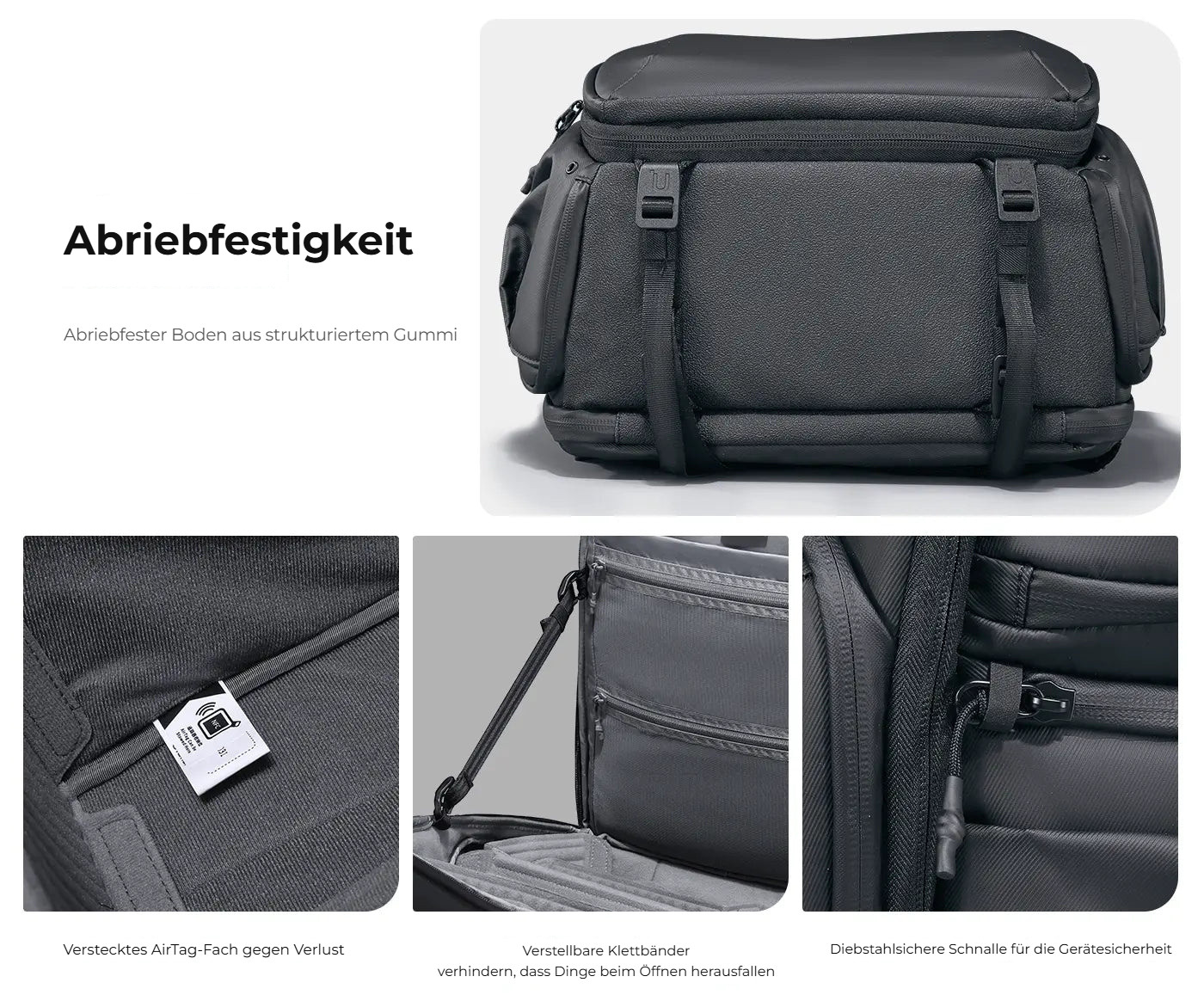 Ulanzi BP10 Hardshell Camera Backpack – Odolnost proti oděru a krádeži