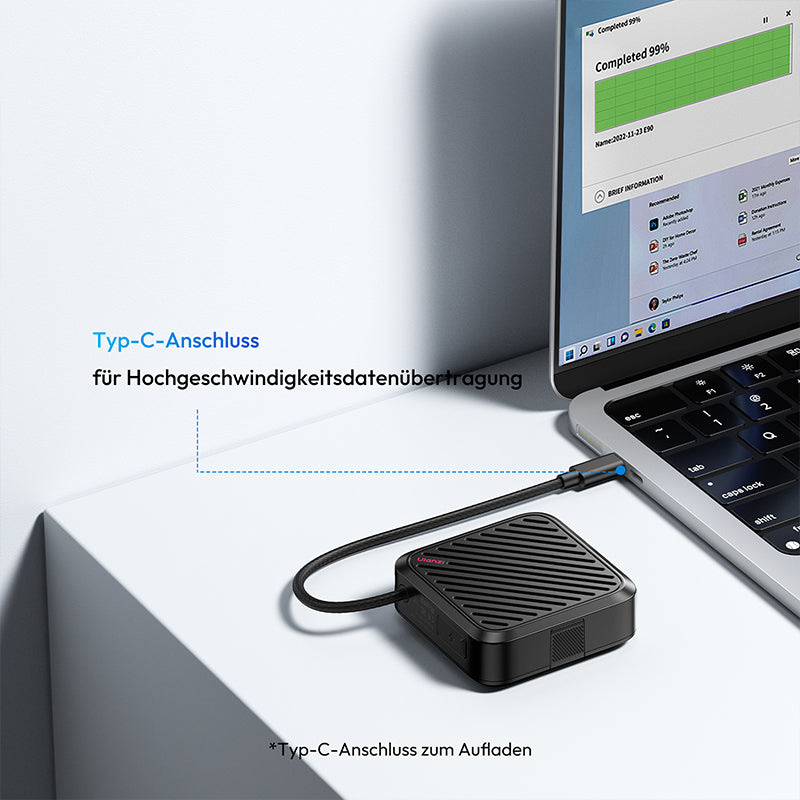 Ulanzi CRC10 čtečka karet s pouzdrem – USB-C pro rychlý přenos dat