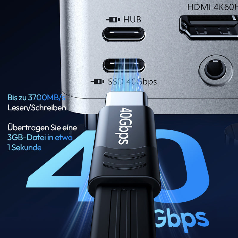 Ulanzi QT03 dokovací stanice – USB4 s rychlostí 40 Gb/s