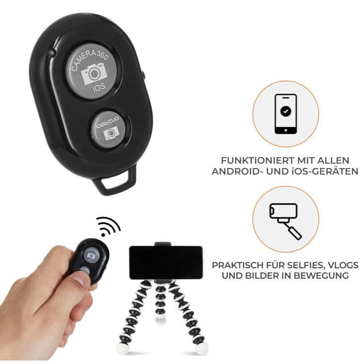 Ulanzi Bluetooth Remote Controller V2 – Selfie, vlogy i fotky v pohybu