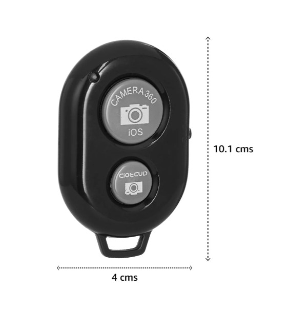 Ulanzi Bluetooth Remote Controller V2 – Kapesní velikost, otvor na klíče