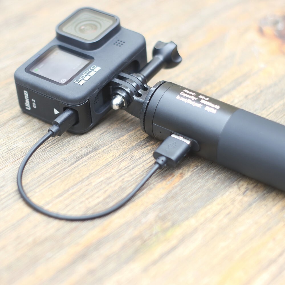 Ulanzi BG-3 power grip – Akční kamera bez vybité baterie