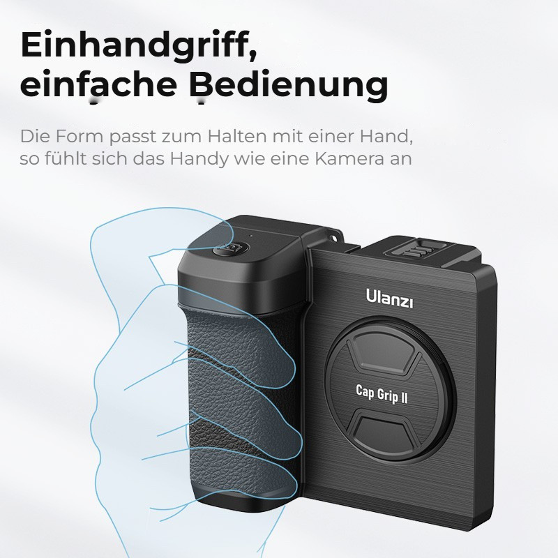 Ulanzi CG01 Bluetooth Smartphone Camera Grip – Držení jednou rukou