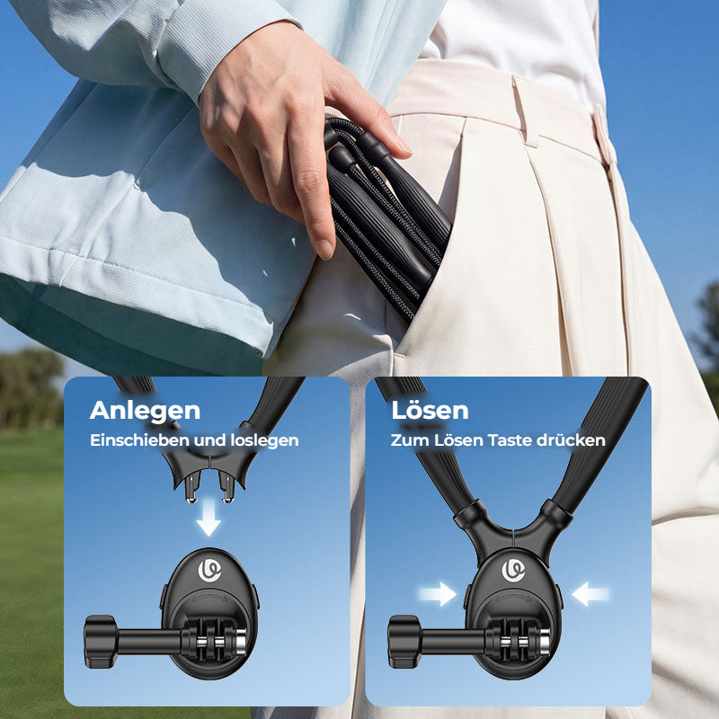Ulanzi ZJ09 Flexible POV Neck Mount – Nasazení a sejmutí za vteřinu